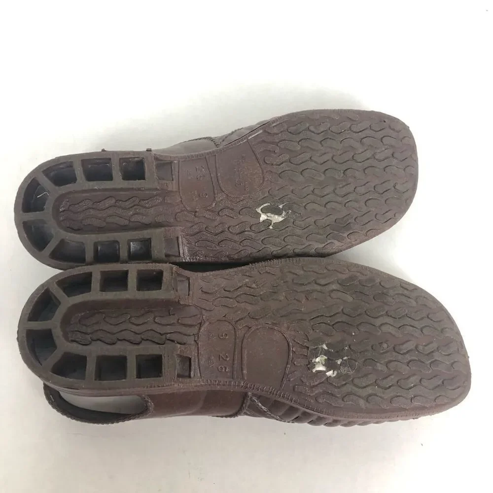 Sandak sandals brown Mexico size 9 10-34